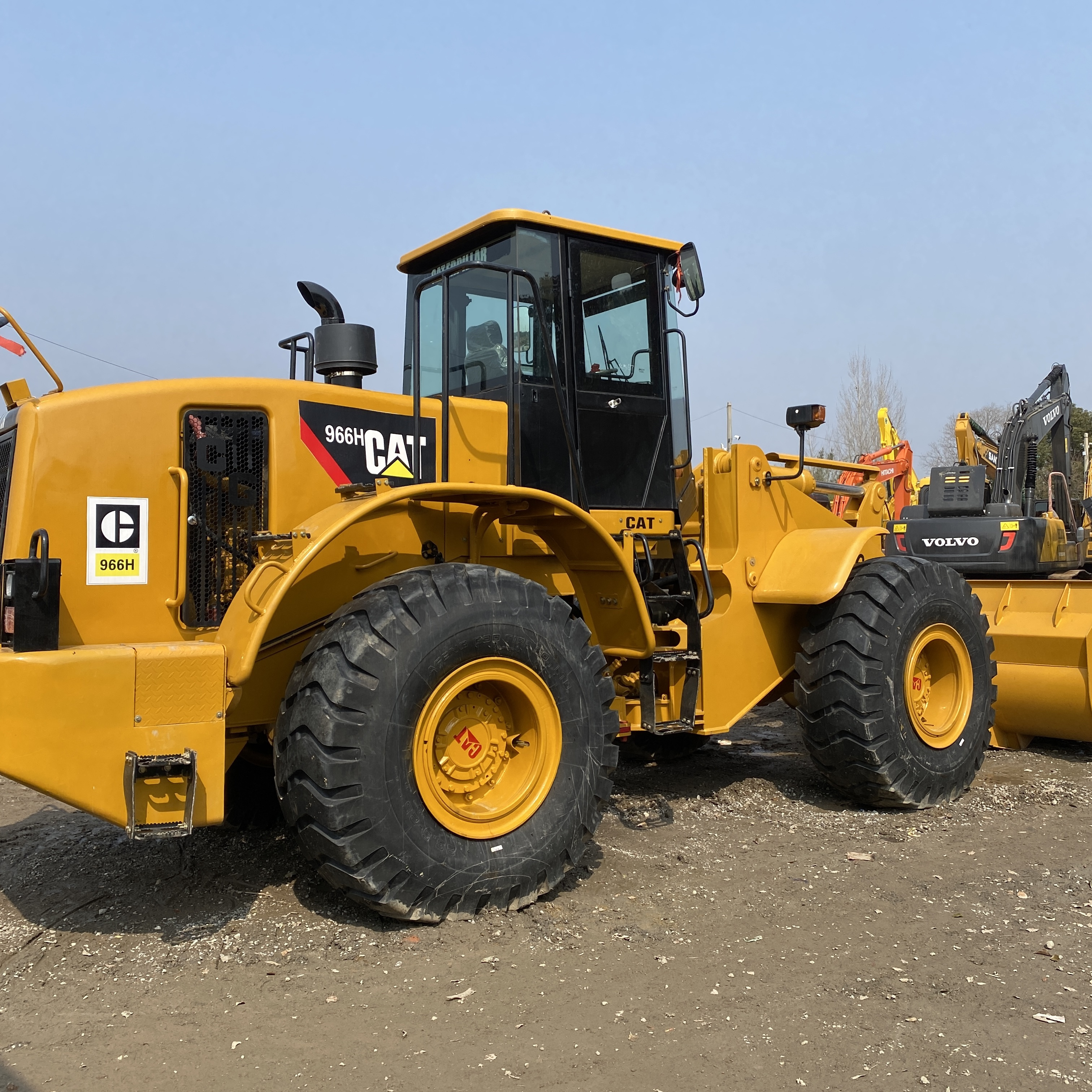 Gold Supplier Caterpillar quality CAT966H with original parts CAT 966H used large wheel skid steer loaders second-hand machinery