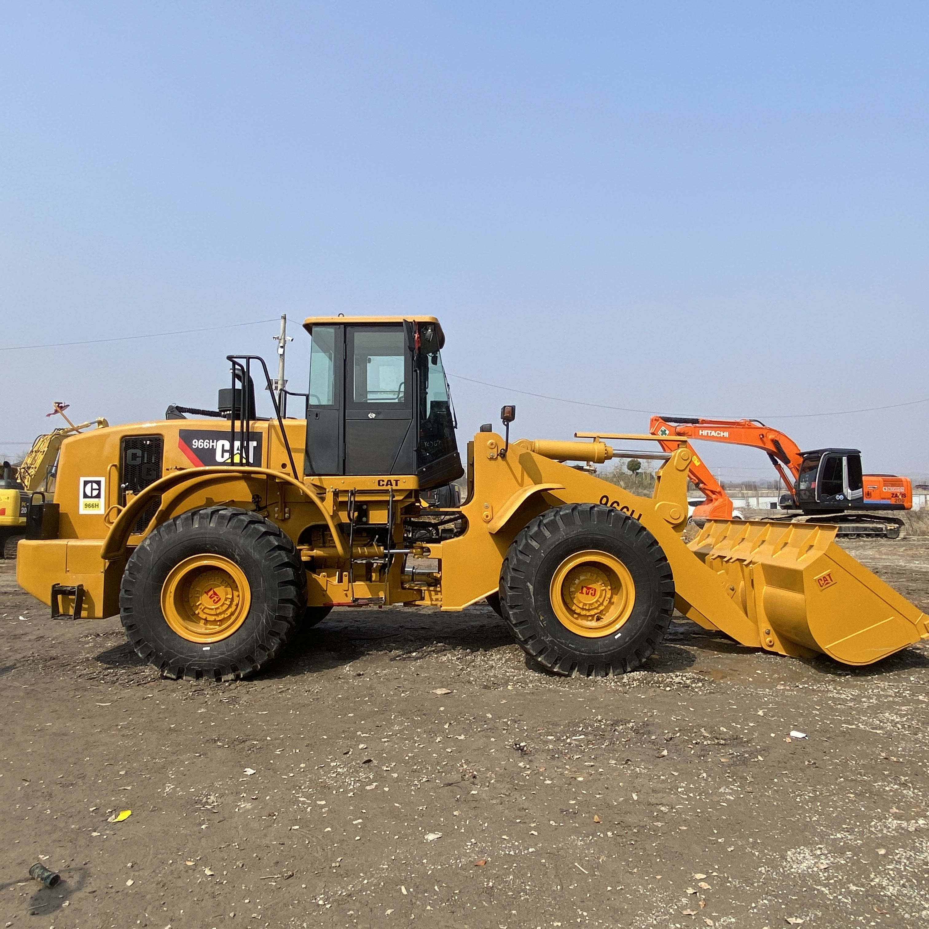 Gold Supplier Caterpillar quality CAT966H with original parts CAT 966H used large wheel skid steer loaders second-hand machinery