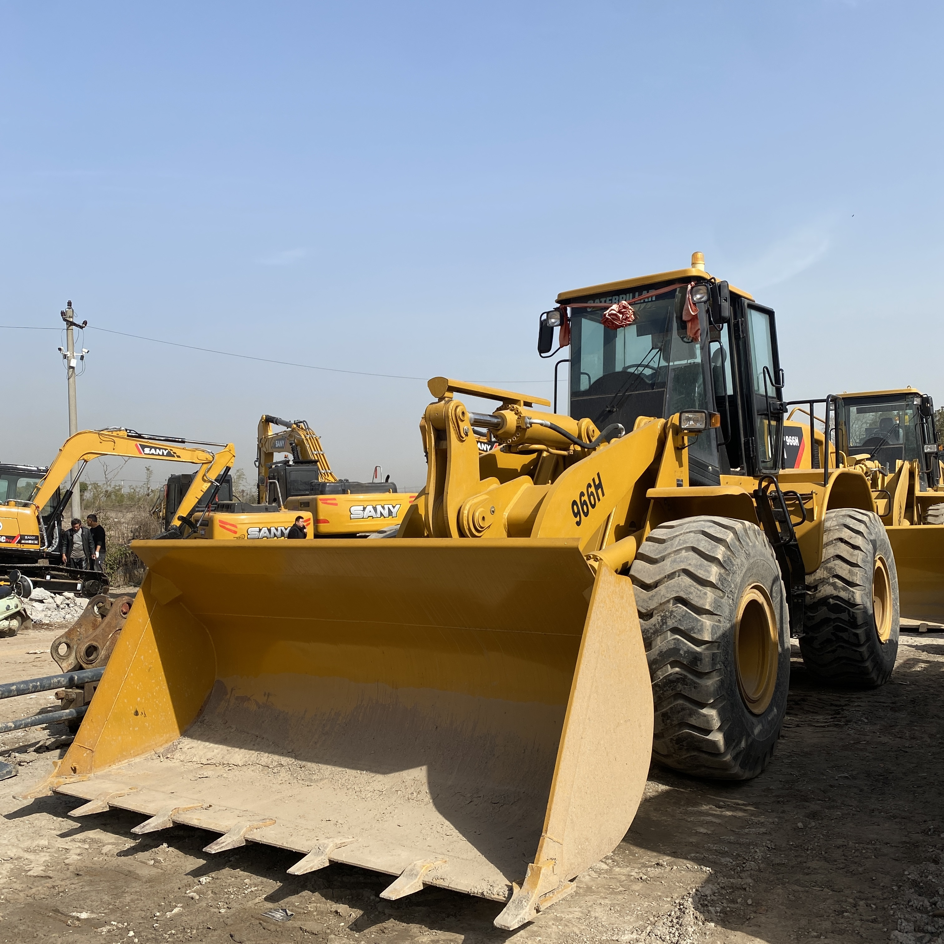 Caterpillar quality CAT966H used CAT 966H used large wheel skid steer loaders construction machinery