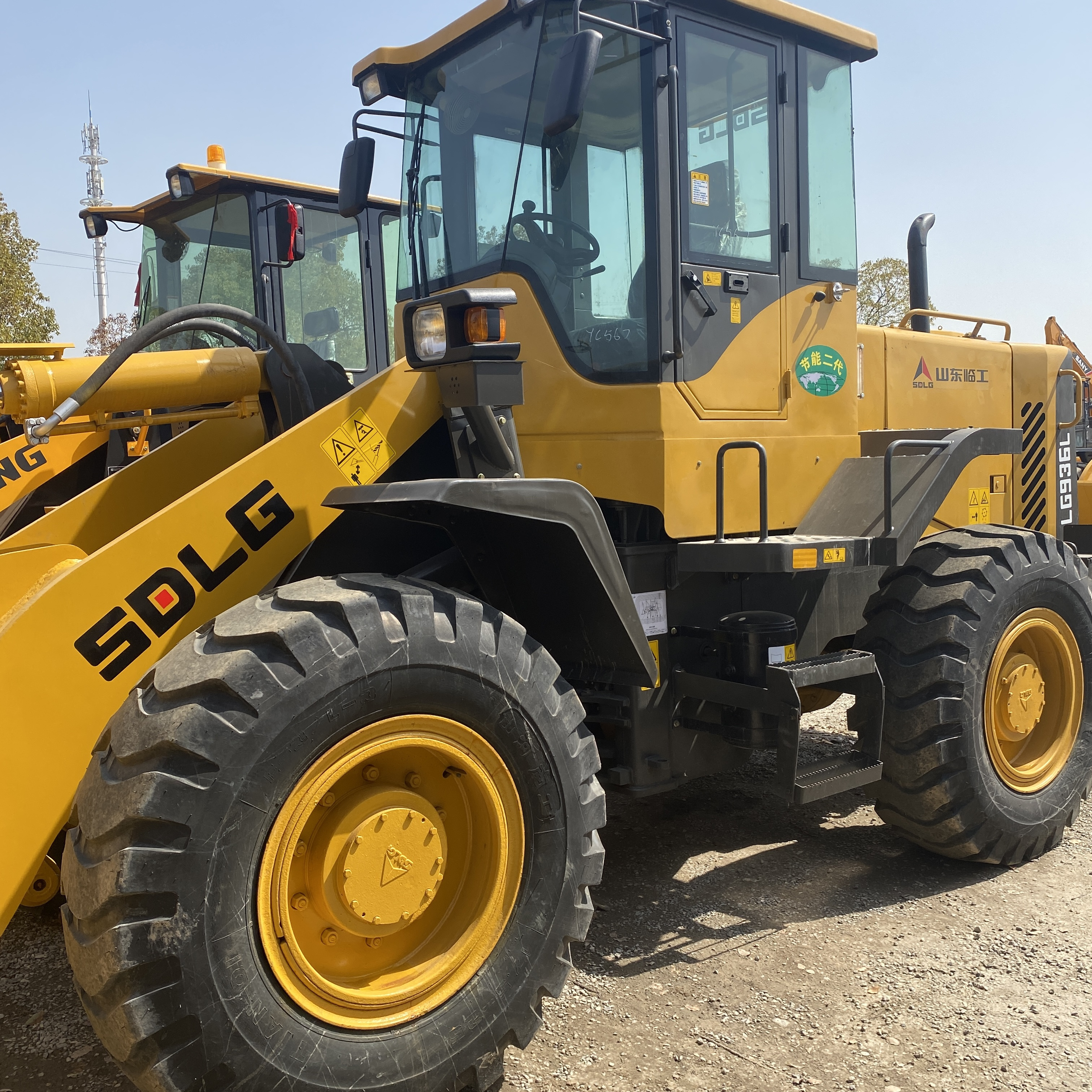 USED SDLG LG936L Made in China 3 ton loading machine front shovel loader truck for Hot sale