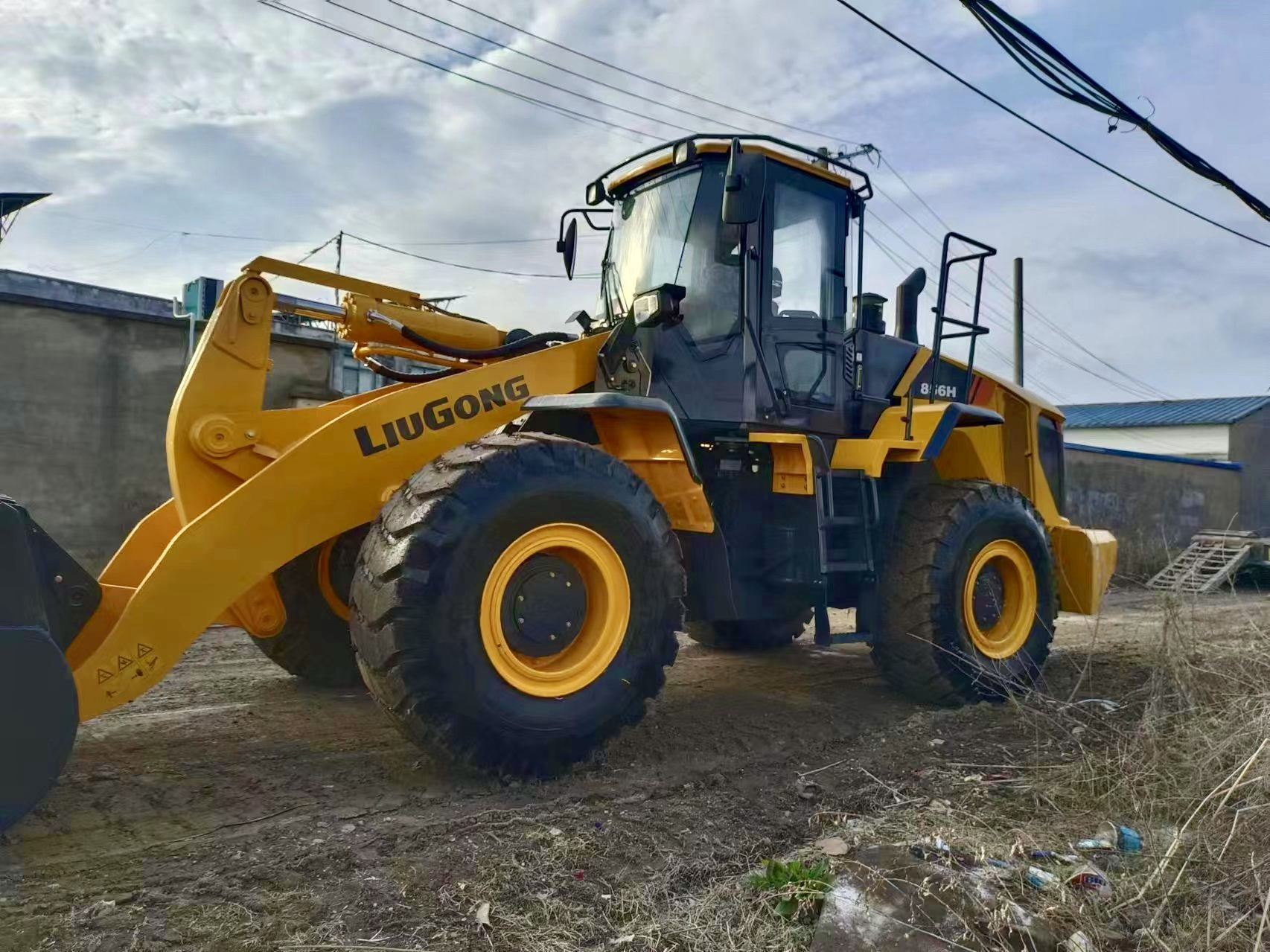 5 ton Wheel Used Loader Liugong856 856 liugong Best Seller Wheel Loader 856h Used Backhoe Loaders