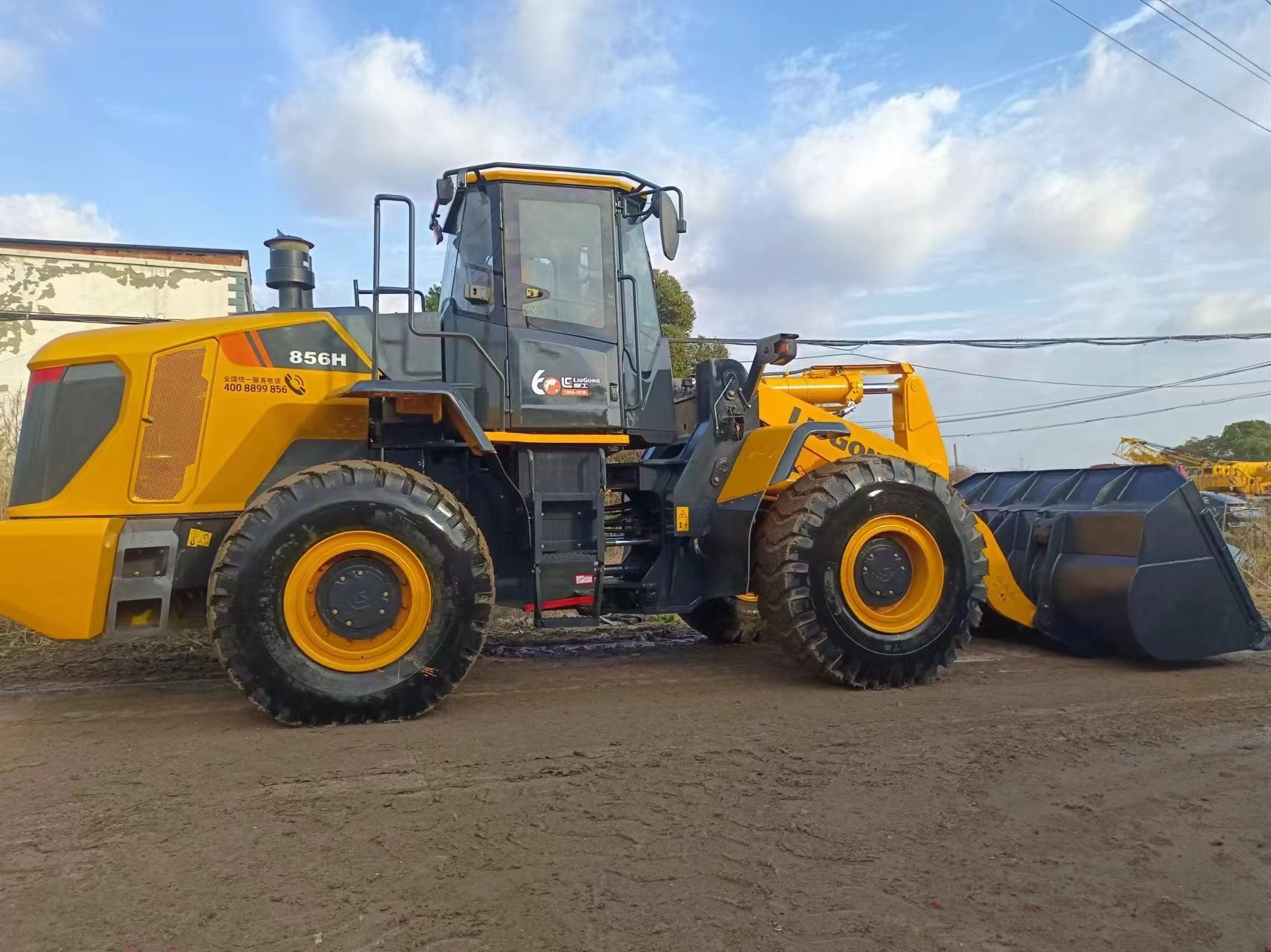 5 ton Wheel Used Loader Liugong856 856 liugong Best Seller Wheel Loader 856h Used Backhoe Loaders