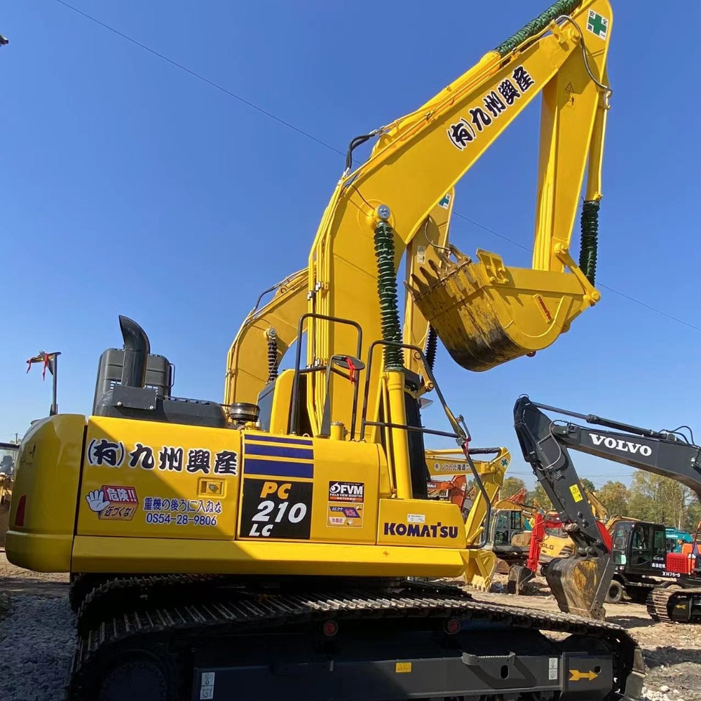 Japan used price new komatsu pc210LC crawler excavator 21 TONS PC210 PC220 PC160 PC200 PC130 PC350 PC450 PC650 PC110