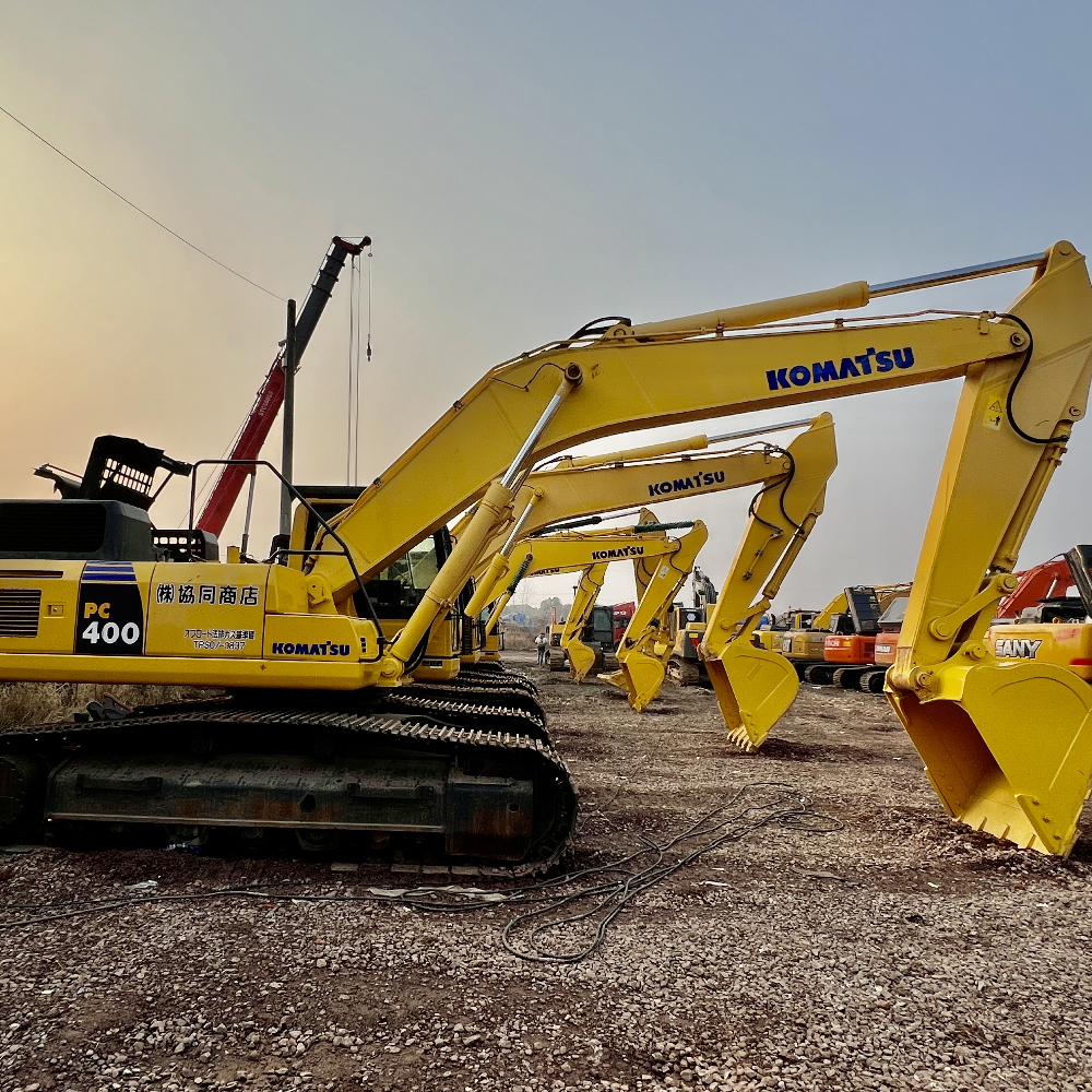 Komatsu PC450 Excavator Provided Cummins Used Engine Engineering Construction Machinery Kawasaki Used Engineering Machine Digger