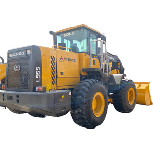 17 tons of medium Chinese brand SDLG LG955N used tire loader cheap sale L955 L955F sale