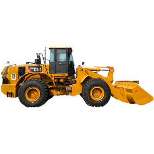 Mini Backhoe Loader Wheel Loader With Automatic Caterpillar 966H Engine High Operating Efficiency cat966H