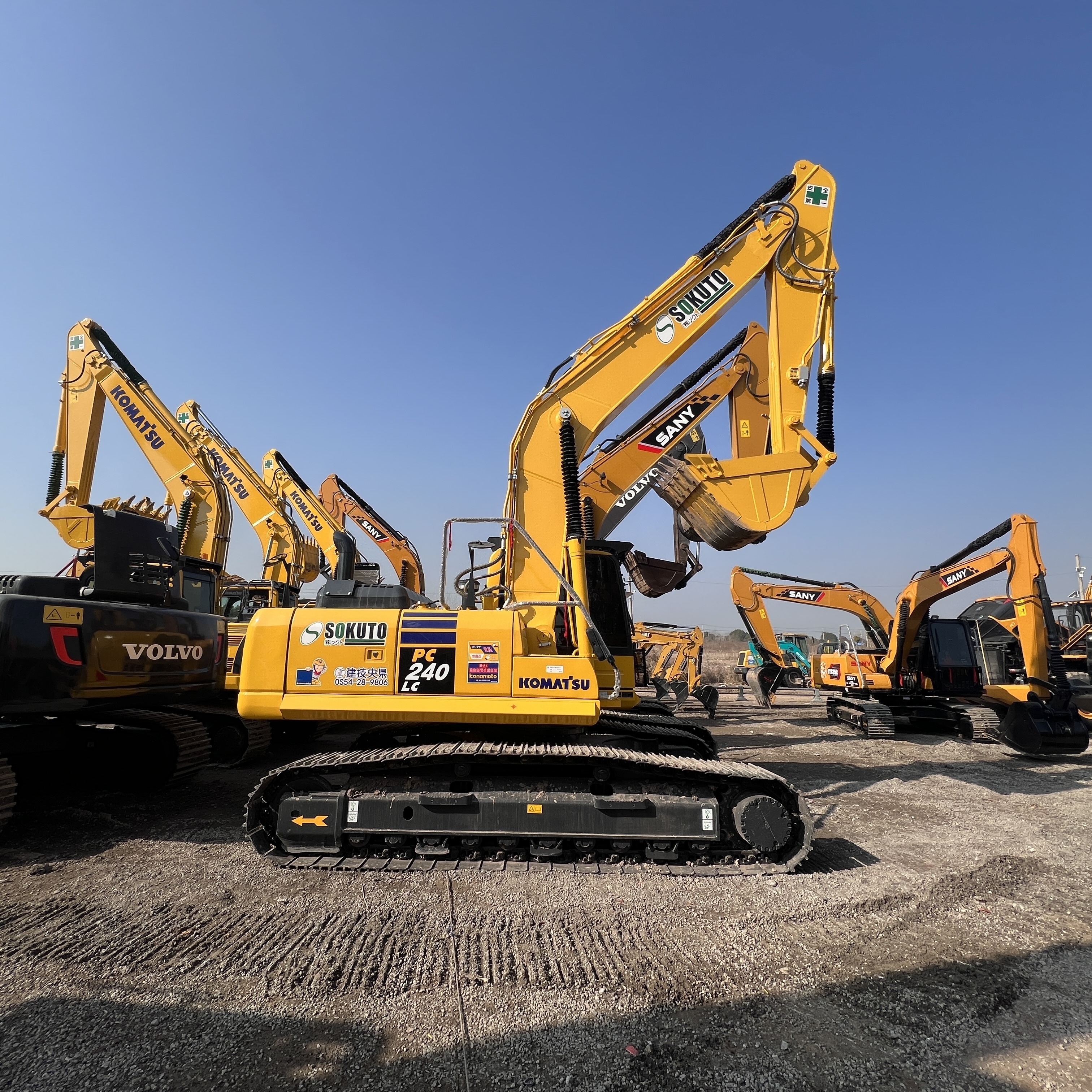 KOMATSU PC240lc Japan original 25ton excavator pc240lc earthmoving machine used digger Komatsu PC240LC japan excavator on sale