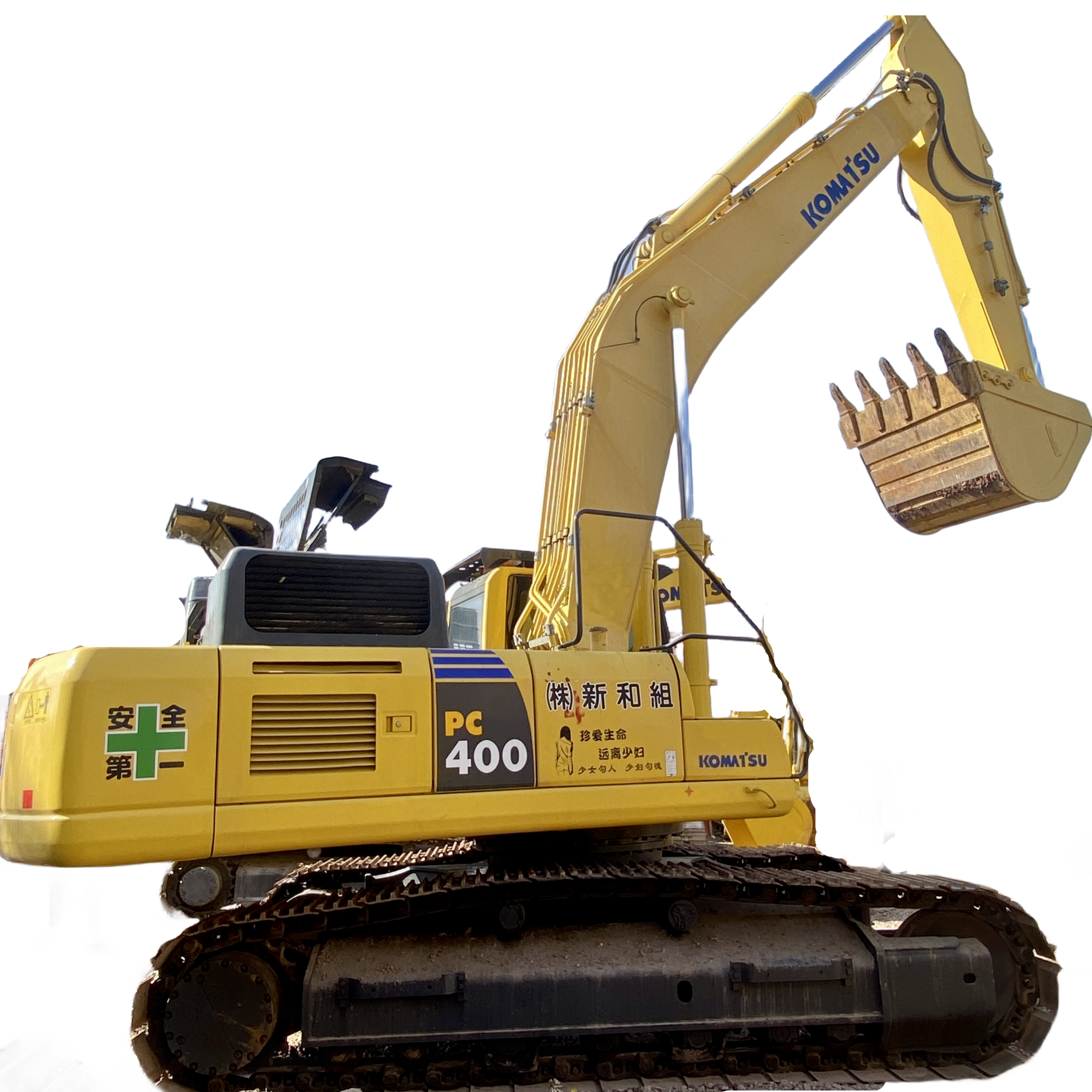 Komatsu PC450 Excavator Provided Cummins Used Engine Engineering Construction Machinery Kawasaki Used Engineering Machine Digger