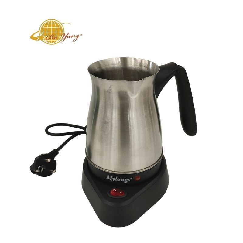 Turkish Coffee Maker Machine Mini Electric Coffee Pot Stainless Steel Tea Kettle