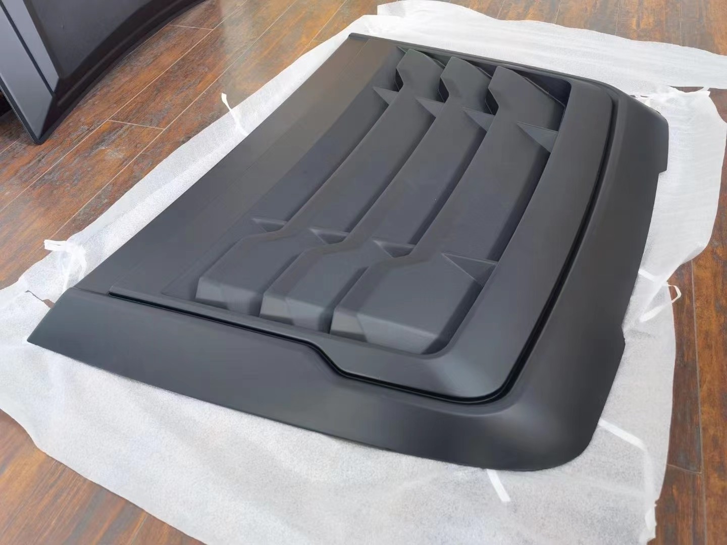 FORford ranger body kit Matte Black Universal small bonnet scoop for ranger & Everest