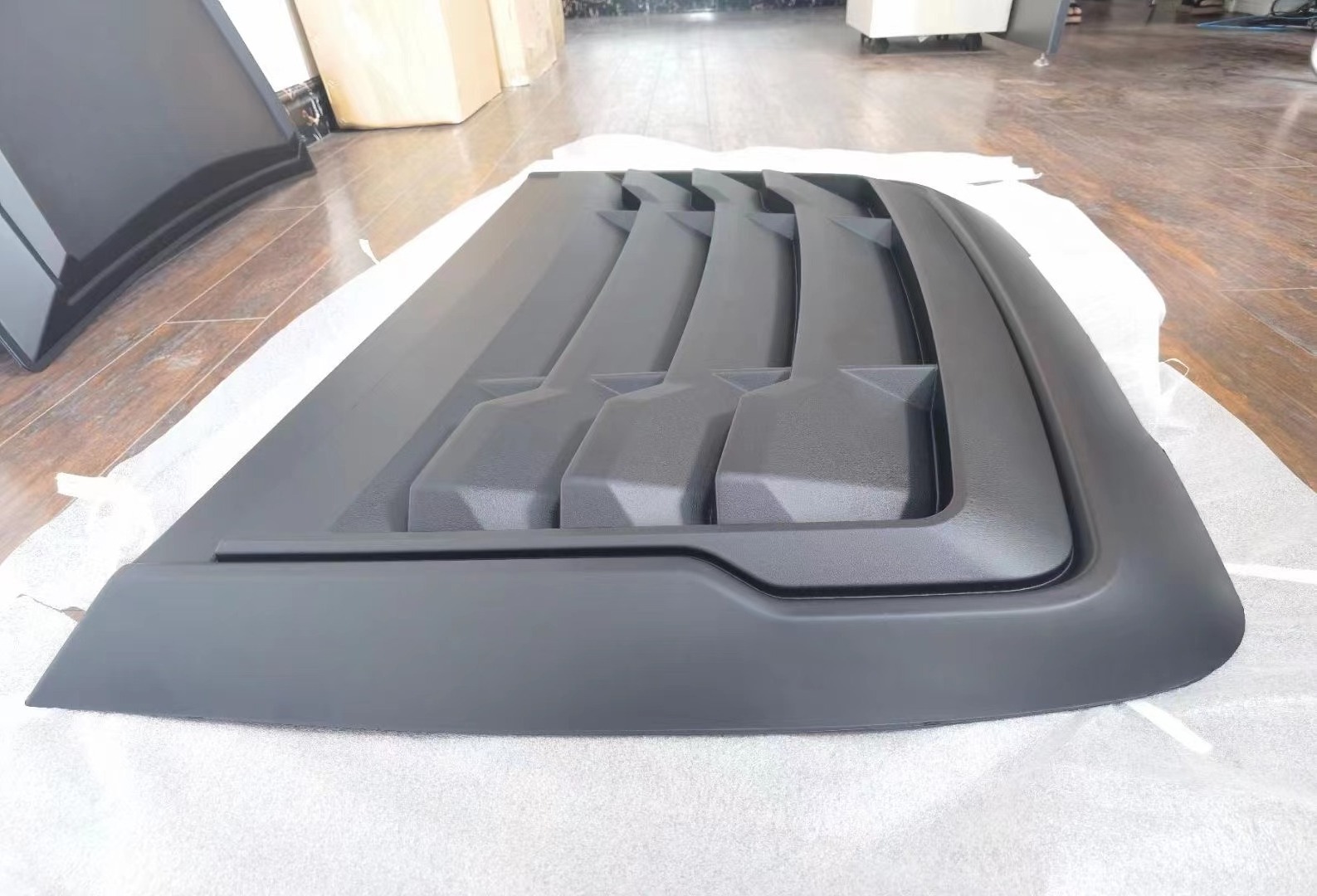 FORford ranger body kit Matte Black Universal small bonnet scoop for ranger & Everest