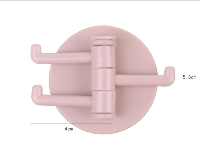 New and fashion Wall Bathroom Hook plastic Self Adhesive Hanger Hooks