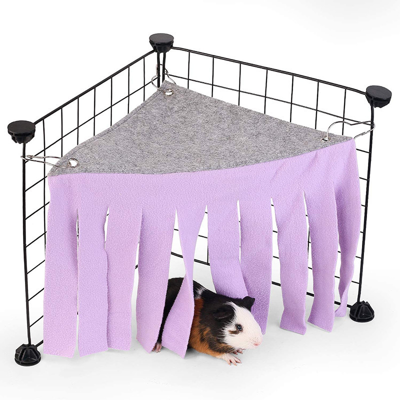 Tassel Tent Hammock Cotton Mouse Ferrets Guinea Pig Cat Hanging Bed For Cats Playing Hideout Hideaway Pet Hideout Cage