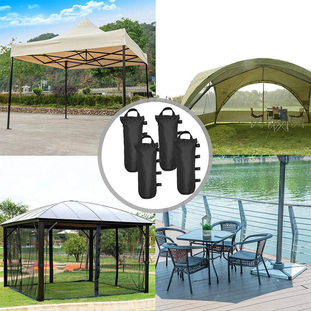 Fixed Garden Gazebo Foot Leg Feet Weights Sand Bags for Marquee Party Tent Leg Canopy Weights Sand Bags for Instant Outdoor Sun