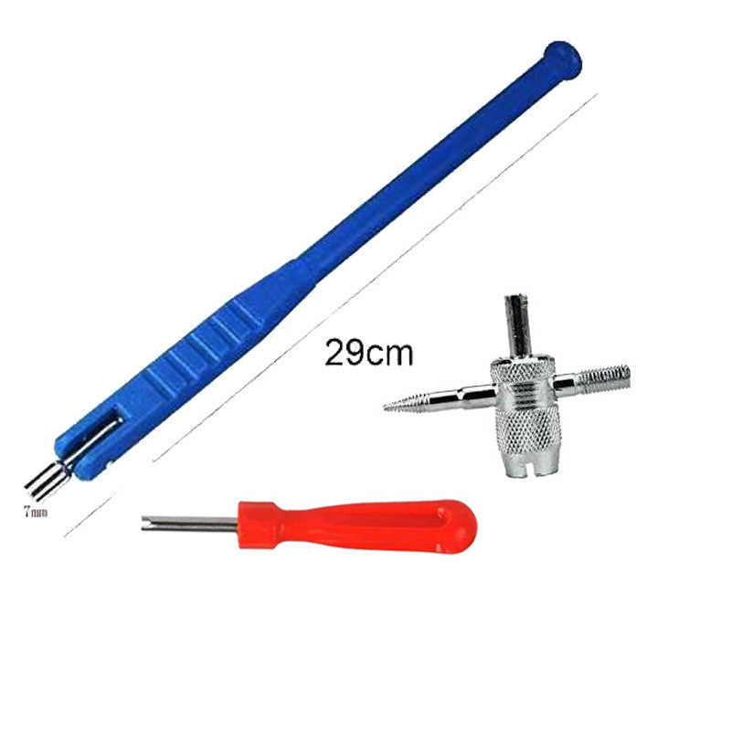 Set Of 3 Car Tyre Valve Stem Puller base Quick Remover Tire Repair Installer Tool