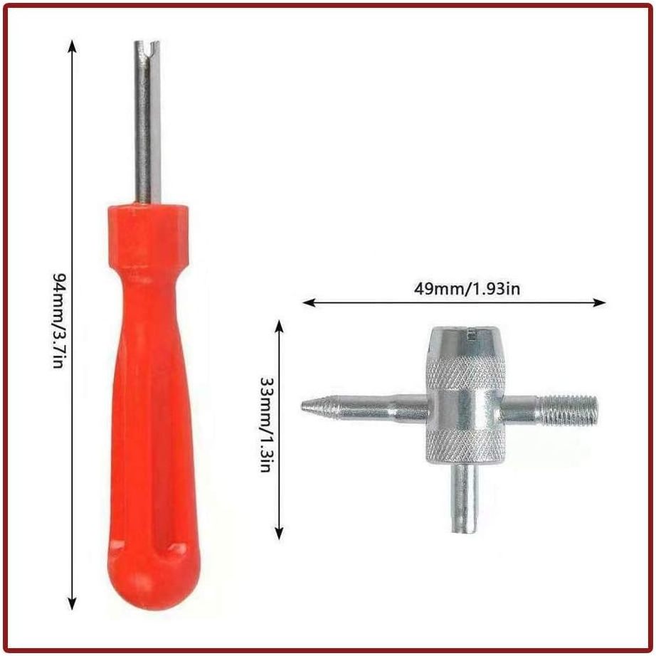 Set Of 3 Car Tyre Valve Stem Puller base Quick Remover Tire Repair Installer Tool