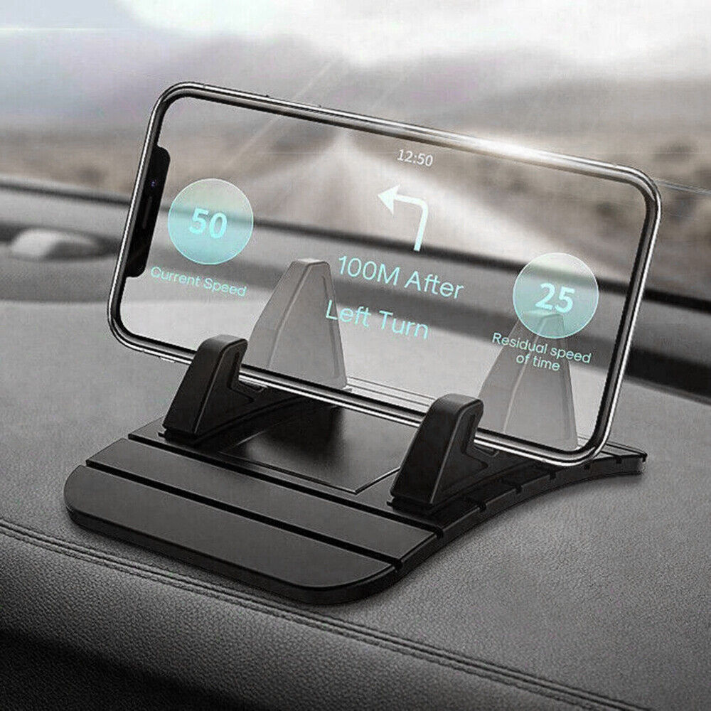 Universal Car Dashboard Mat Desktop Holder Mount Cradle For GPS All Mobile Phone Silicone Stand Card Holder