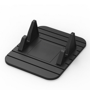 Universal Car Dashboard Mat Desktop Holder Mount Cradle For GPS All Mobile Phone Silicone Stand Card Holder