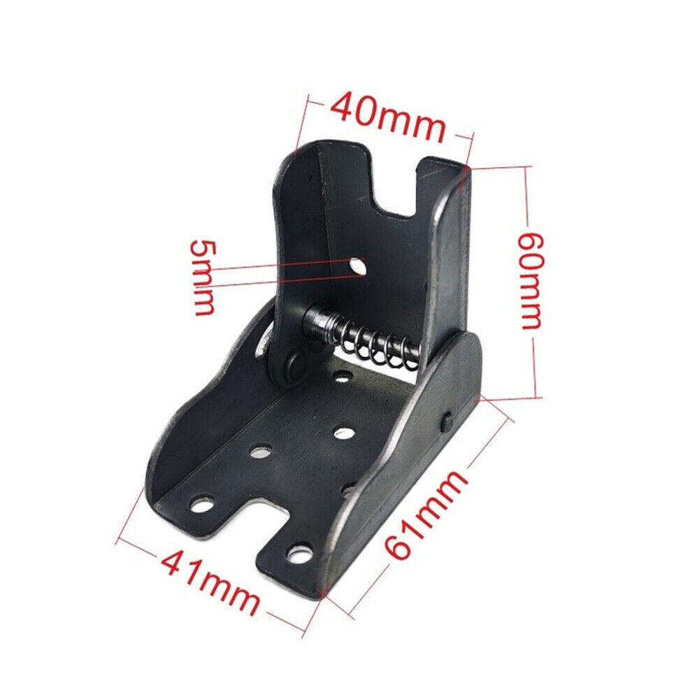 90 Degree Steel Table Leg Bracket Folding Hinge Furniture Hardware Self Locking Table Leg Folding Hinge