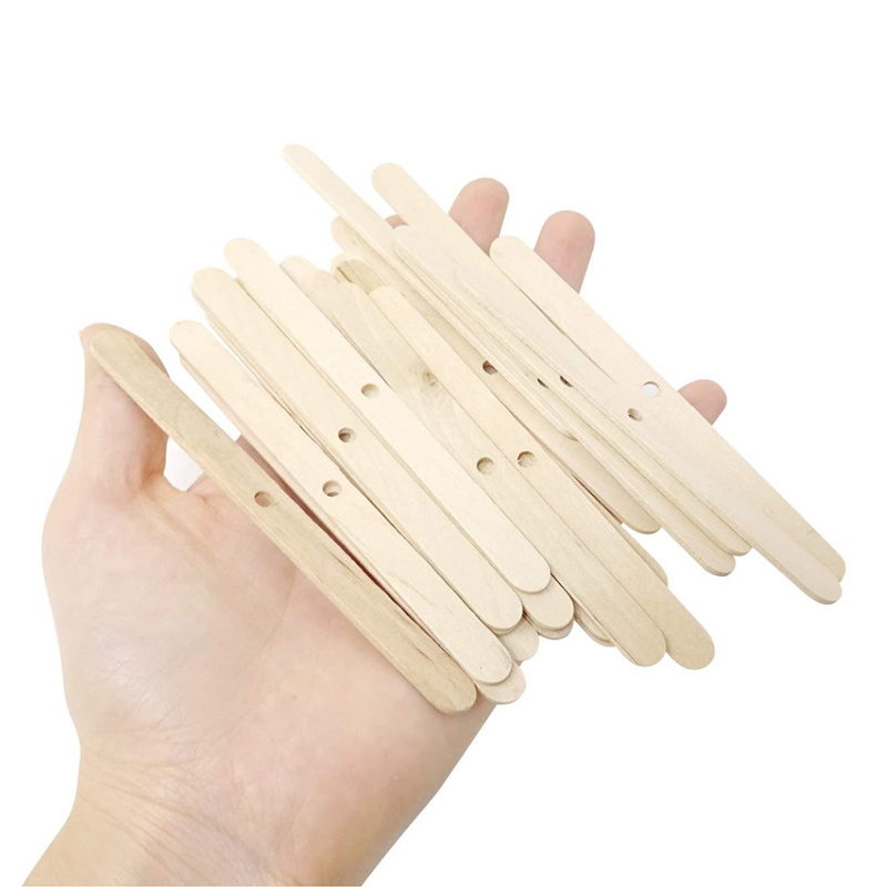 Pack Of 100 Candle Wick Holders Reusable Wooden Making Wicks DIY Candles Tools