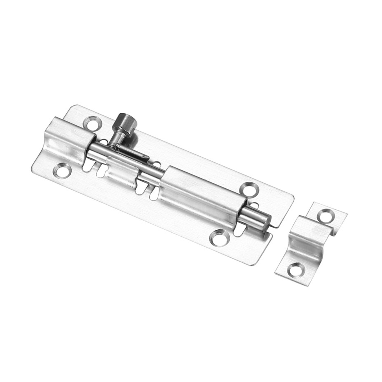 Stainless Steel Bolt Door Lock Latch Slide for Home Security Toilet Bathroom Toilet Garden Gate Shed Doors