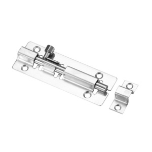 Stainless Steel Bolt Door Lock Latch Slide for Home Security Toilet Bathroom Toilet Garden Gate Shed Doors