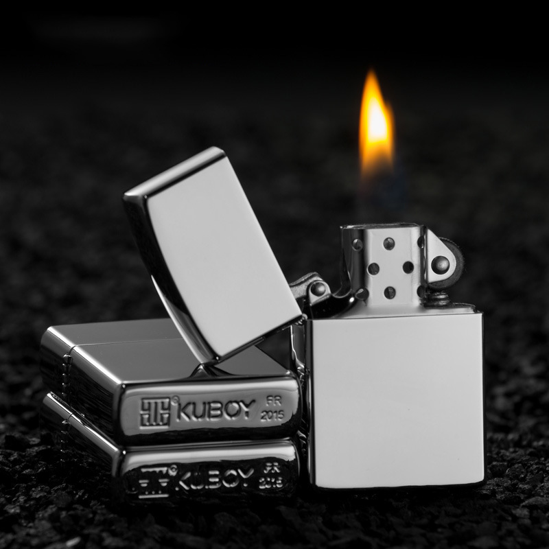 ZORRO brass high-grade windproof flint fuel oil lighter gift box packaging custom kerosene lighter