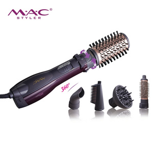 ceramic hair straightener brush new design fast ceramic coating electric hair straightener brush