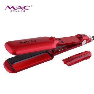 Infrared Steam Hair Straightener Infrared Heater Technology With Water Steamer Digital LCD Display Hair Straighteners