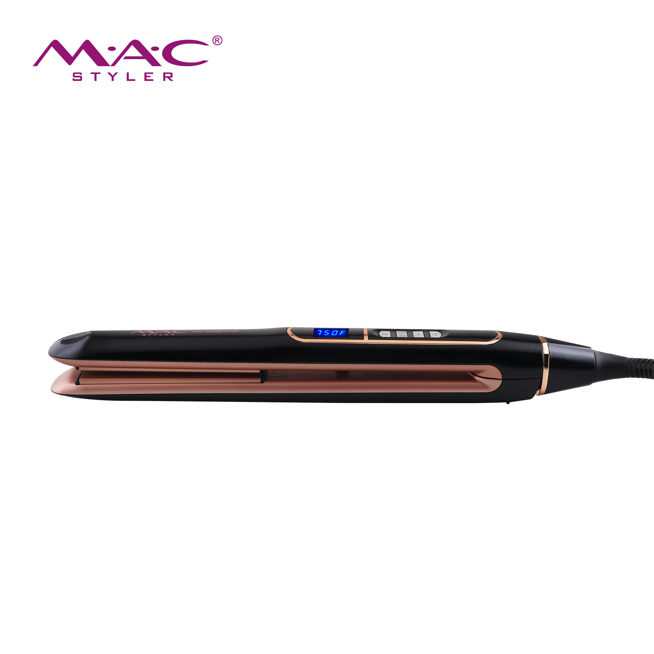 Professional Ceramic Tourmaline Hair Straightener Salon Equipment Private Label Mac Iron Hair Tools Flat Iron