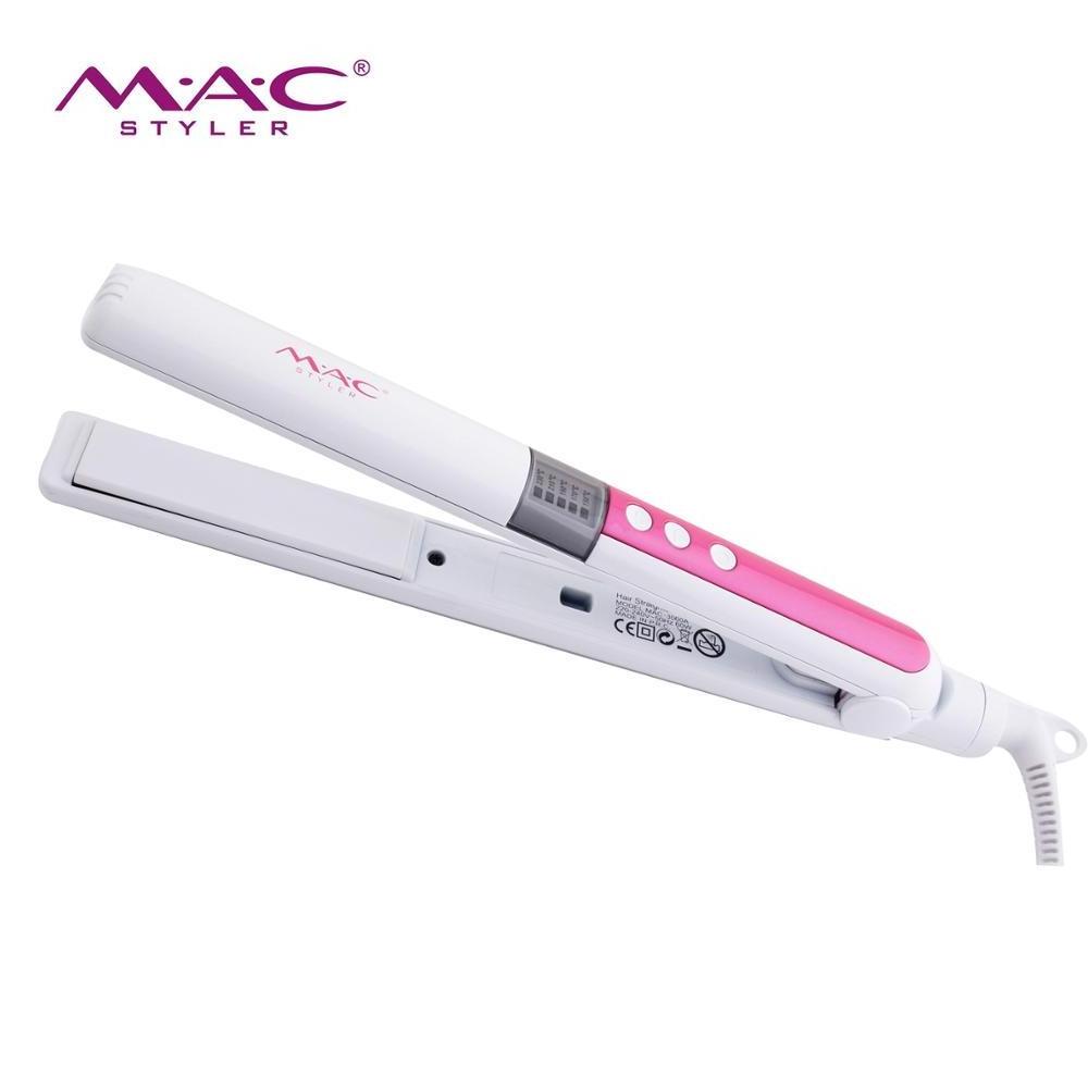 5 Heat Professional Salon Adjustable Temperature LED Hair Straightener Gift Box Flat Iron Hair Straightener