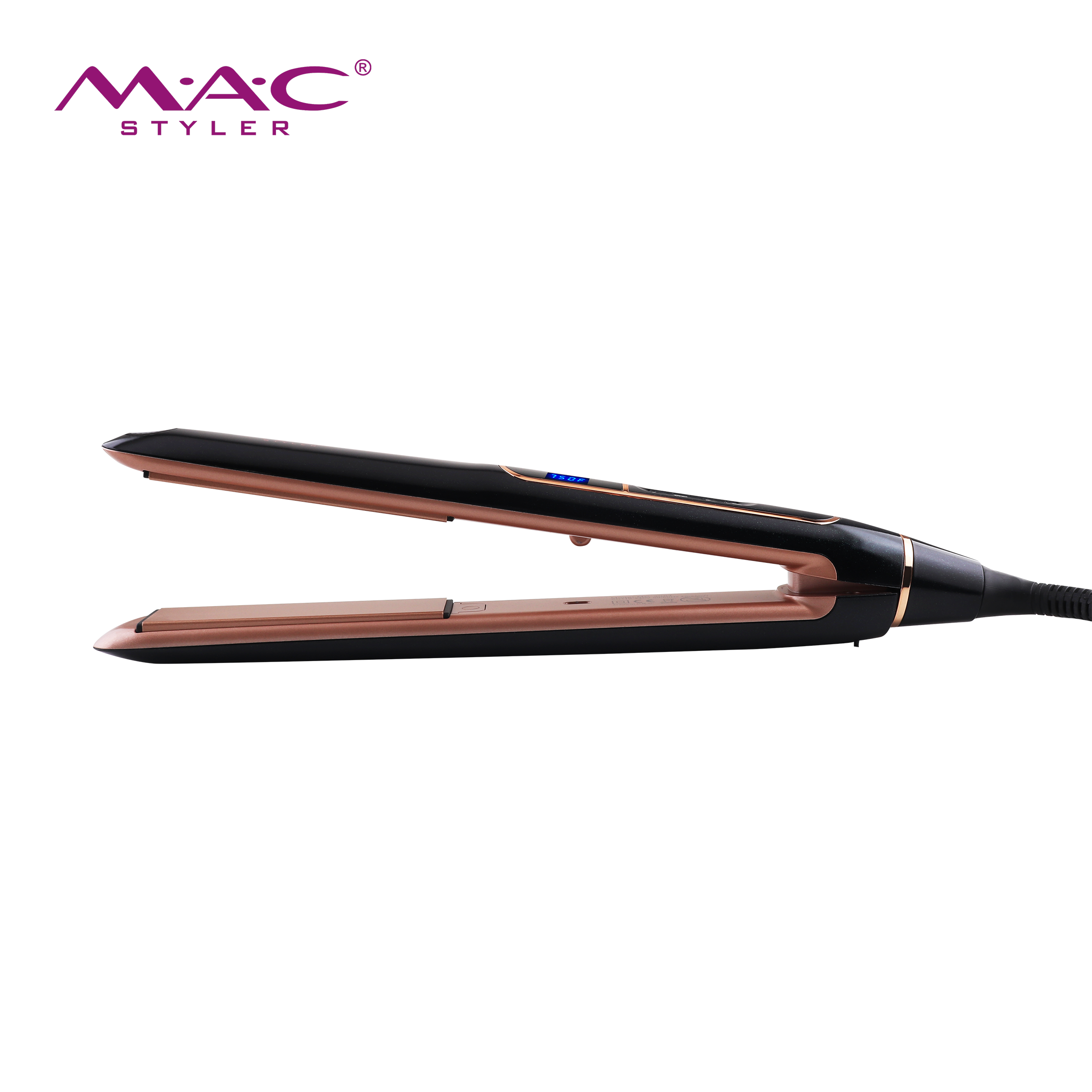 Professional Ceramic Tourmaline Hair Straightener Salon Equipment Private Label Mac Iron Hair Tools Flat Iron