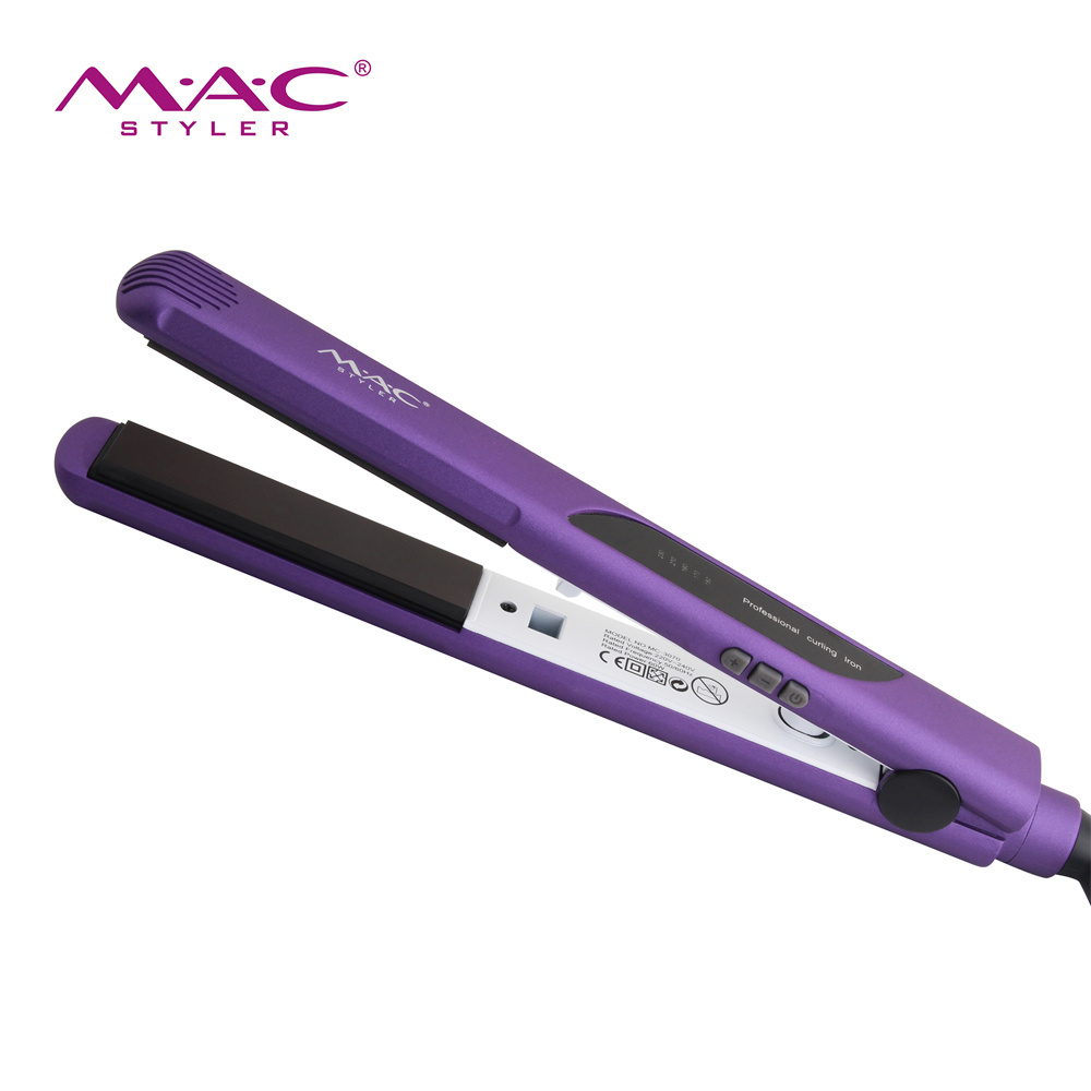 MAC Styler Ceramic Curling Iron Fast PTC Heating Flat Iron 230C Professional Hair Straightener