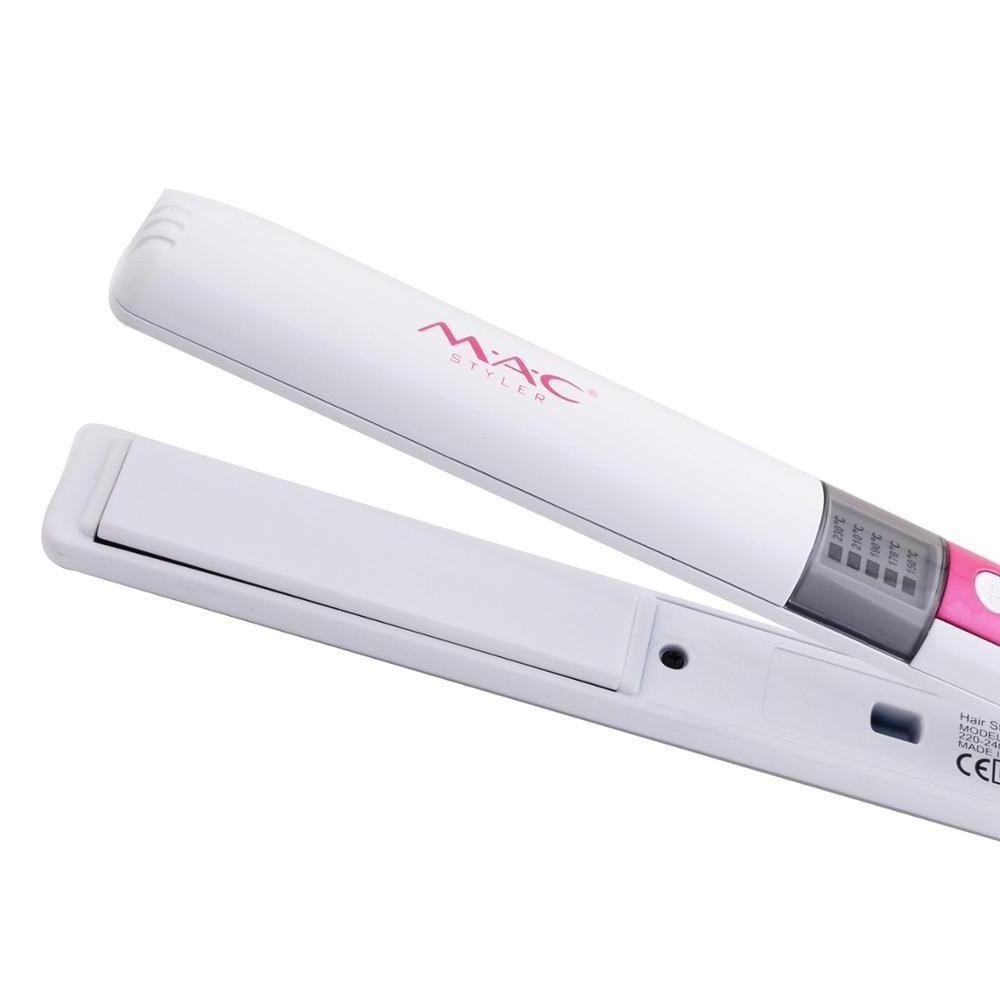 5 Heat Professional Salon Adjustable Temperature LED Hair Straightener Gift Box Flat Iron Hair Straightener