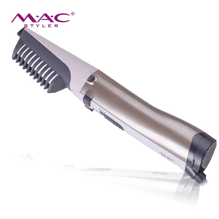 Ceramic wind comb 360 automatic rotating comb brush professional ceramic hair straightening brush