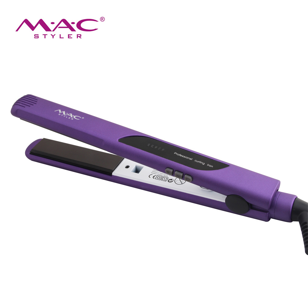 MAC Styler Ceramic Curling Iron Fast PTC Heating Flat Iron 230C Professional Hair Straightener