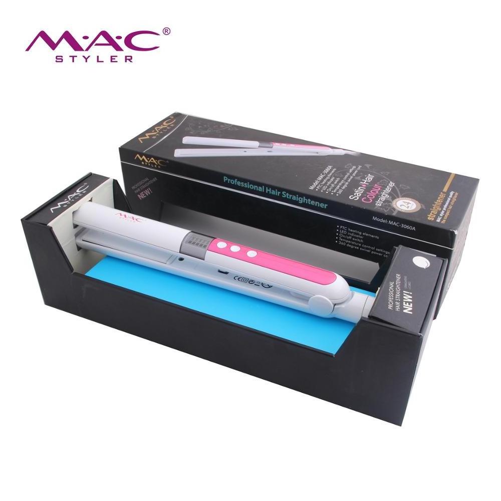 5 Heat Professional Salon Adjustable Temperature LED Hair Straightener Gift Box Flat Iron Hair Straightener