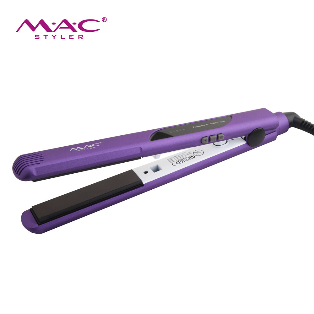 MAC Styler Ceramic Curling Iron Fast PTC Heating Flat Iron 230C Professional Hair Straightener