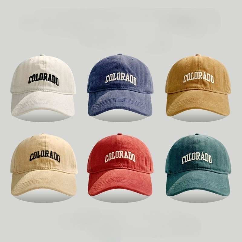 Spring Baseball Cap Men's Korean Style Face Showing Small Casual Women's Hard Top Summer Big Head Hat