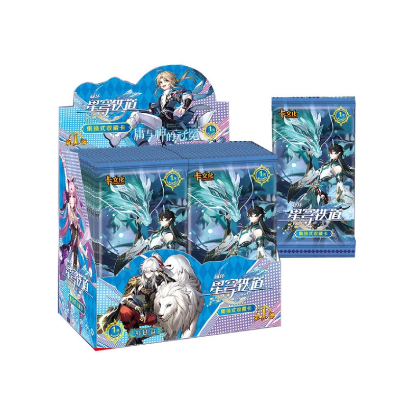 Honkai Star Rail Collectible TCG Card Booster Box Rare Seele Bailu Clara Cosplay Anime Game Board Card Table Playing Gifts Toys