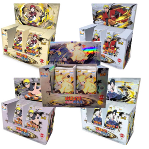 Wholesale Japanese Anime Narutos Collection Cards Rare Sasuke Kakashi Oshemaru SSR TCG Cards Game Table Playing Toys for Kids