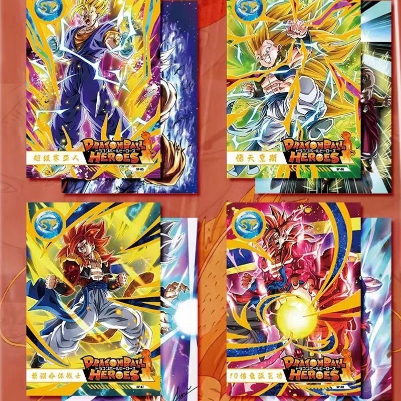 Japanese Anime Dragon Ball A5 Size Collection Cards Rare Limited Son Goku Piccolo Trading Cards Kids Gift Table Playing Toys