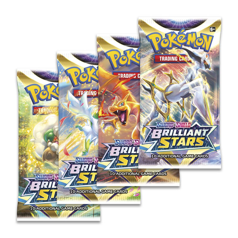 Poke mons TCG Lost Origins 360pcs/box Brilliants Stars Booster Display Box Wholesale Poke mon Collection Game Trading Cards Toys