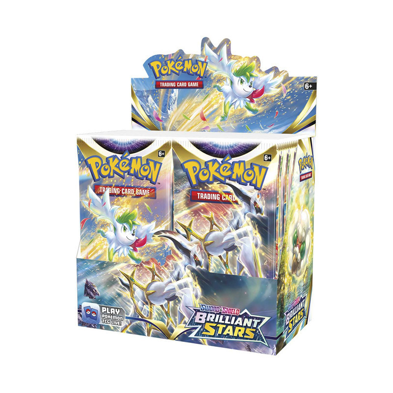 Poke mons TCG Lost Origins 360pcs/box Brilliants Stars Booster Display Box Wholesale Poke mon Collection Game Trading Cards Toys