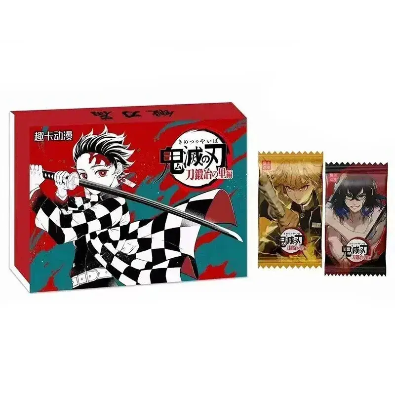 Japanese Anime Demon Slayer Table Playing Cards Toys Booster Box Kimetsu No Yaiba TCG CP SP SSP Collectible Cards for Fans Gifts