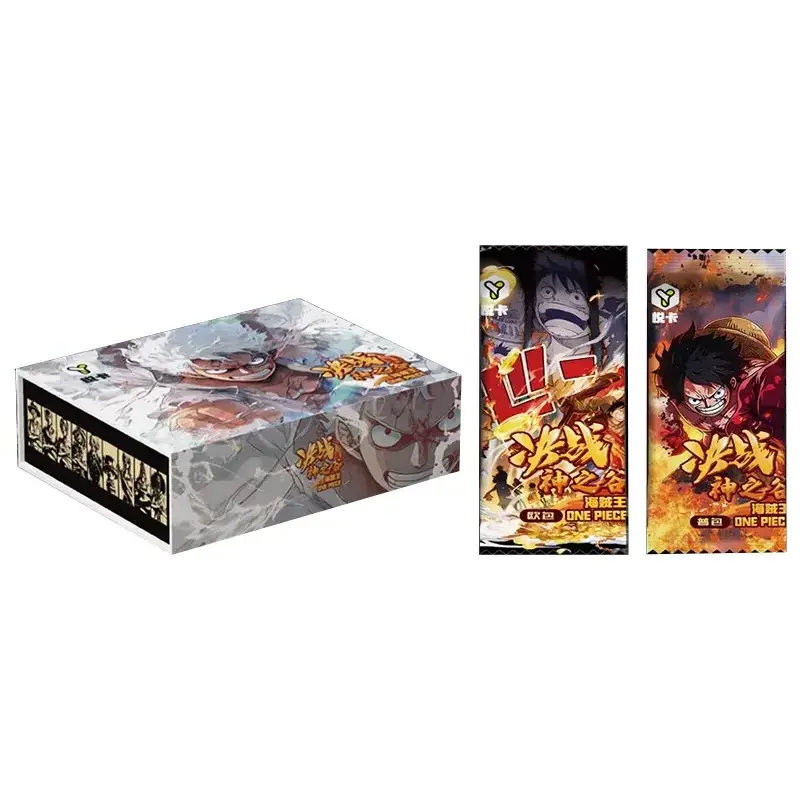 Wholesale Japan Anime One Pieced Collectible Card Nami Luffy Hero TCG/CCG Game Board Table Playing Cards Booster Box Gift Toys