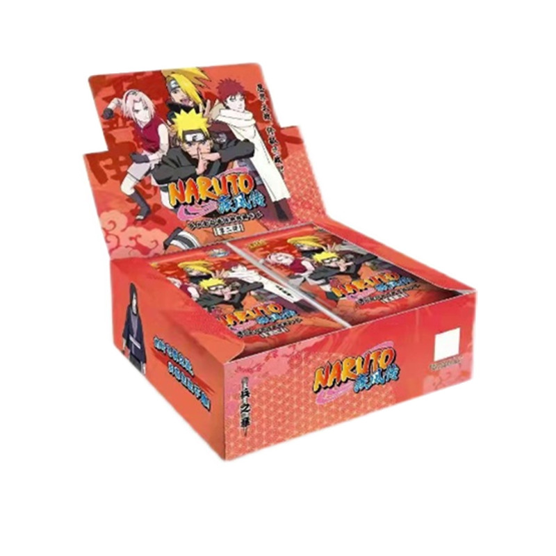 Wholesale Japanese Anime Narutos Collection Cards Rare Sasuke Kakashi Oshemaru SSR TCG Cards Game Table Playing Toys for Kids