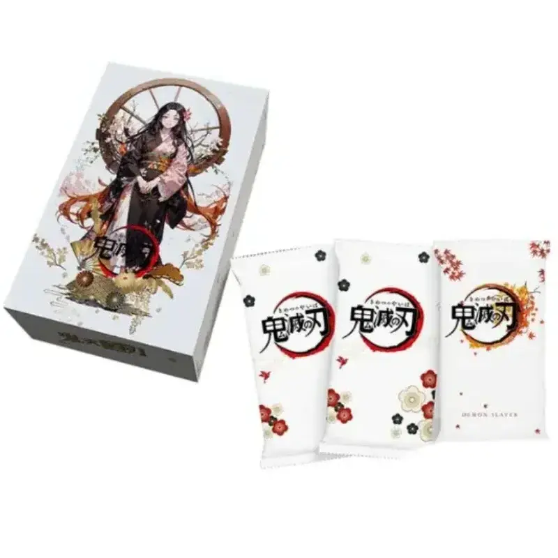 Wholesale Japanese Anime Demon Slayer Collection TCG Card Rare Kimetsu No Yaiba Game Board Table Playing Card for Kids Birthday