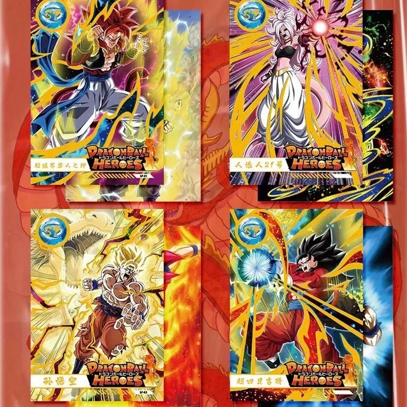 Japanese Anime Dragon Ball A5 Size Collection Cards Rare Limited Son Goku Piccolo Trading Cards Kids Gift Table Playing Toys