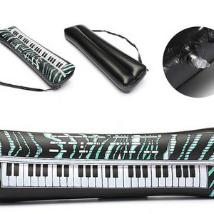 Kids Funny PVC Musical Instrument Toy Inflatable Keyboard Piano